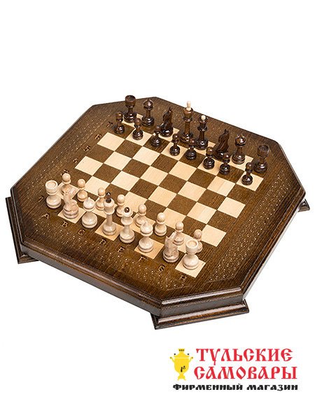 Шахматы восьмиугольные 30, Haleyan фото 1 — Samovars.ru